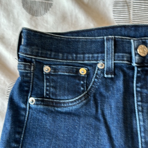 Rag and bone 10inch Capri Blue Jeans- Size 27 - Picture 6 of 7